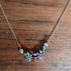 Colorful Floral Necklace